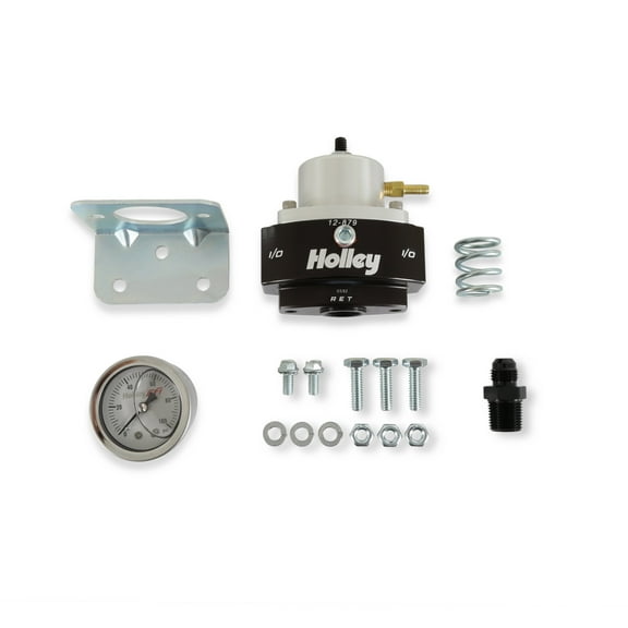 Holley 12-879 Adjustable Billet By-Pass Regulator Kit 3/8 in. NPT
