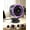 Purple-B, variant on 100-Speed High Velocity Hanging Circulating Fan (Purple-B) | Portable USB Rechargeable Circulating Fan with 100 Adjustable Speeds, 360° Rotation LED Display for Camping Patio & Outdoor
