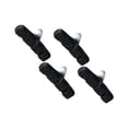thumbnail image 2 of Almencla 4 Pieces Brake Pads Enhance Safe High Performance Sturdy Cycling Accessories V Type Black, 2 of 8