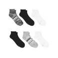thumbnail image 3 of Hanes X-Temp Women's Ankle Socks, 6-Pairs Gray/Black 5-9, 3 of 5