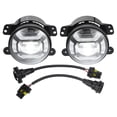 thumbnail image 1 of Luz antiniebla LED de 4 pulgadas para Jeep Wrangler JK 2 puertas 2007-2018 Luces antiniebla de conducción de aluminio fundido a presión 1 par, 1 of 1