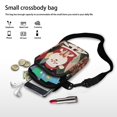 thumbnail image 7 of HELLHERO Santa Claus Gift Boxes Cross Body Purse Polyester 2 Layers for Travel Daily Use, 7 of 7