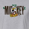 thumbnail image 3 of Disney - Mickey & Friends - Mickey Sits on a Log Playing Music - Camping - Juniors Cropped Cotton Blend T-Shirt, 3 of 5