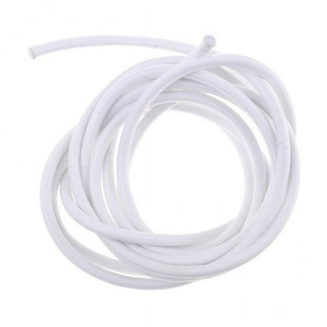 koolsoo 6X 4mm Elastic Bungee Rope Shock Cord Tie Down Boats Trailers 2m White 6 Pcs