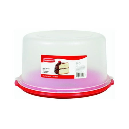Servin Saver - Rubbermaid Servin Saver Cake Keeper Clear Plastic Food Storage Container