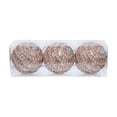 thumbnail image 2 of Juego de 3 bolas navideñas | Adornos colgantes de plástico multicolor | Colgantes de árbol ligeros y duraderos | Decoración para fiestas navideñas y bodas | Uso en interiores y exteriores, 2 of 6