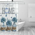 thumbnail image 3 of mvhsuoem Home Sweet Home Polyester Shower Curtain, 72" x 72" Waterproof, 3 of 6