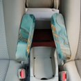 thumbnail image 4 of Yuyamidu Green Marble Print Armrest Cover for Car Seat Comfortable Armrest Protector Covers Automotive Interior Accessories Car Seat Armrest Covers for Most Vehicles, 4 of 7