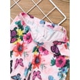 thumbnail image 6 of Summer Kids Girls Printed Capri Cropped Leggings Children Milk Silk Stretchy Shorts, 6 of 8