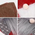 thumbnail image 3 of ZHAOCHENG Juego de 6 portacubiertos navideños con forma de sombrero y bolsillo para vajilla navideña, 3 of 4