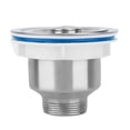 thumbnail image 3 of LAFGUR Stainless Steel Sink Drain, Sink Drain Plug, For Kitchen Sink Drainer, 3 of 8