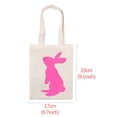 thumbnail image 4 of AOMRCOL Easter Bunny Tote Bags Easter Canvas Gift Bags,Easter Basket,Easter Party Gift Goodie Bags with Strong Handles for Easter Egg Hunt,Easter Kids Party Favor Supplies, 4 of 7