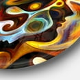 thumbnail image 3 of Designart 'Perspectives of Inner Paint' Abstract Metal Artwork, 3 of 5