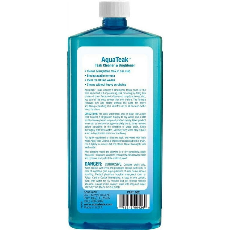 Aquateak® Premium Teak Oil 