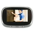 thumbnail image 2 of Visor de puerta digital con pantalla LCD de 4,3 pulgadas, 1 MP, visión nocturna, detección de movimiento, timbre, cámara para casa y oficina., 2 of 14