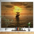 thumbnail image 2 of Design Art - Ship and Sunset, 2 of 5