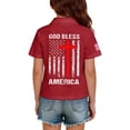 thumbnail image 7 of CCRFTGI 250 Anniversary USA Flag Polo Shirts for Kids Girls Boys Size 10-12 School Uniform Independence Day Shirts Pique Collared Polos Short Sleeve Summer Tops Red 7-8 Years, 7 of 7