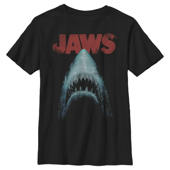 Boy's Jaws Classic Poster Graphic T-Shirt