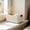 White, variant on Woven Rope Storage Basket, Natural Paper Rope Organizer Basket, Decorative Wicker Basket, for Home, Bathroom, Bedroom, Kitchen, Office, Sundries, Cosmetics, Toys