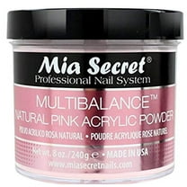Mia Secret Multibalance Natural Pink Acrylic Nail Powder 8oz