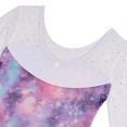 thumbnail image 4 of GYRATEDREAM Kid Girls Gymnastic Leotard Shiny Long Sleeve Ballet Latin Dance One Piece Outfit 3-14 Years, 4 of 10