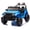 Blue, variant on Joyracer 12V Kids Ride on Car with Remote Control, 4-Wheel Suspension, Bluetooth Music, USB/MP3, LED Headlights, Slow Start, Electric Ride On Toy for Boys & Girls, Black