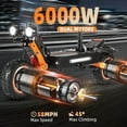 thumbnail image 2 of ZonDoo ZO01Plus 11" 6000W Dual Motors Adults Electric Scooter, 2 of 6