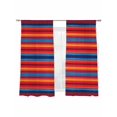 thumbnail image 6 of Colorful Striped Sheer Curtains for Living Room Bedroom Farmhouse Modern Rainbow Lines Art Sheer Curtains 72 Inch Long 2 Panels Set Light Filtering Curtain Window Treatments Drapes for Dining Room, 6 of 6