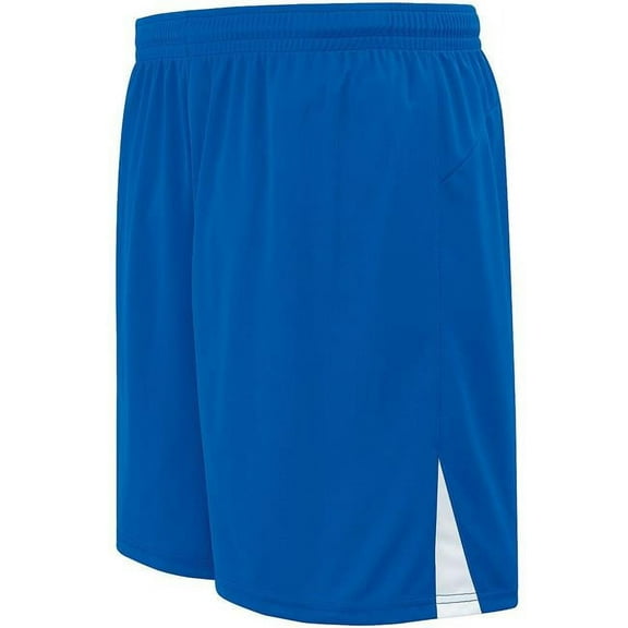 Adult Hawk Shorts, Royal & White - 2XL