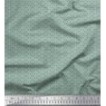 thumbnail image 1 of Soimoi Cotton Duck Fabric Geometric Small Printed Fabric 1 Yard 42 Inch Wide, 1 of 1