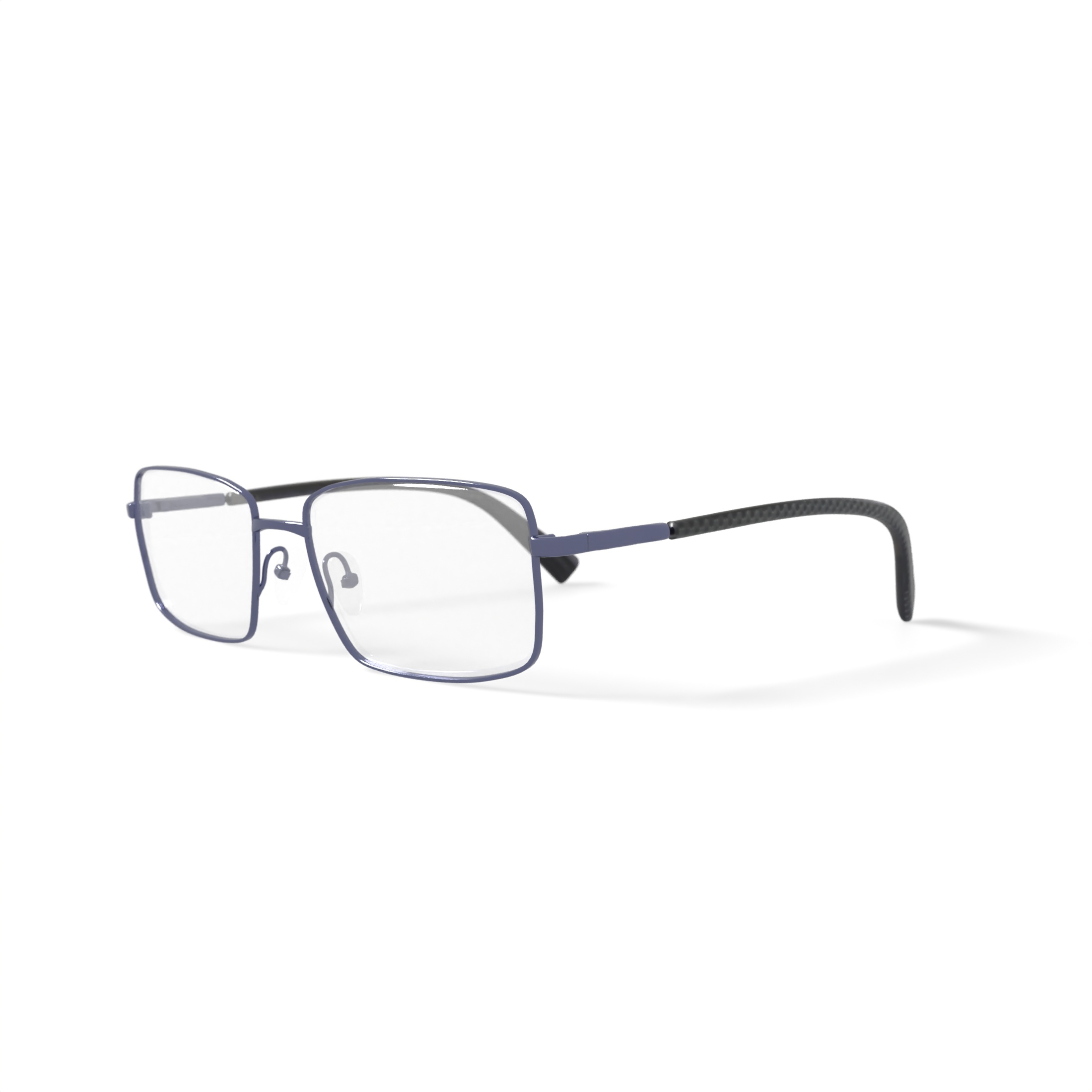 Walmart Men's Eyeglasses, MK10408, Gray, 57-18-140, with Case