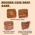 thumbnail image 3 of Caja de madera Coin Drop Game con 50 monedas y 1 dado para 2 a 6 jugadores, 3 of 6