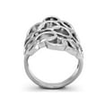 thumbnail image 3 of Women's Stainless Steel Ring 316 High Polished Wide Band Fashion Ring Size 7, 3 of 5