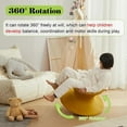 thumbnail image 4 of Gyro Sensory Swivel Chair, 360° Rotating Autism Children's Chair, AntiSlip Orange Base, 4 of 5
