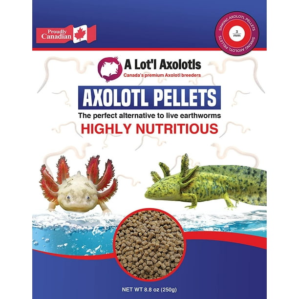 Aquatic Foods Inc. Aliments Axolotl adultes Maroc