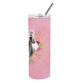thumbnail image 4 of Caroline's Treasures Weimaraner Fleurs Roses 20 oz Gobelet Mince à Double Paroi en Acier Inoxydable, 4 of 4