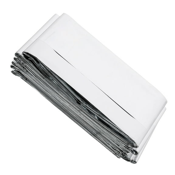 unbranded  6 Pcs Emergency Supplies Survival Blanket Cooling Heater Tent Silver