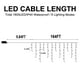 thumbnail image 5 of Luces de Carámbano Navideñas Heceltt 50 m 1600 LED Impermeables, 5 of 6
