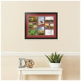thumbnail image 2 of ArtToFrames Collage Photo Picture Frame with 4 - 2.5x3.5 and 6 - 4x6" Openings, Framed in Black with Deep Red and Black Mats (CDM-3926-401), 2 of 8
