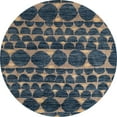 thumbnail image 1 of Ahgly Company Indoor Round Abstract Granite Gray Abstract Area Rugs, 3' Round, 1 of 6