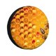 thumbnail image 1 of Fotbe Bees on Hive Honeycomb Funda de Llanta de Repuesto con Estampado, Engrosada, Ajuste Universal para Jeep, Remolque, RV, SUV, Camión-17 inch, 1 of 6