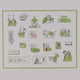 thumbnail image 3 of 40 piezas Theme Washi Pnner Sticker, adhesivo decorativo, adhesivo de para diario, álbum, cuaderno, decoración de diario Estudiar BLESIY Pegatinas Decorativas Washi, 3 of 8