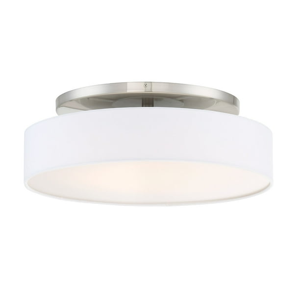 Wac Lighting Fm13120 Manhattan 20" Wide Integrated Led SemiFlush Drum