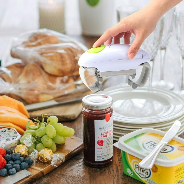Electric Can Opener Handheld Automatic Bottle Opener Jar Can Tin Touch No  Sharp Edges High Power Opener Can Kitchen Acessories