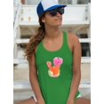 thumbnail image 2 of Mom Baby Watercolor Art Racerback Tank Women -Image by Shutterstock, Female x-Small, 2 of 4