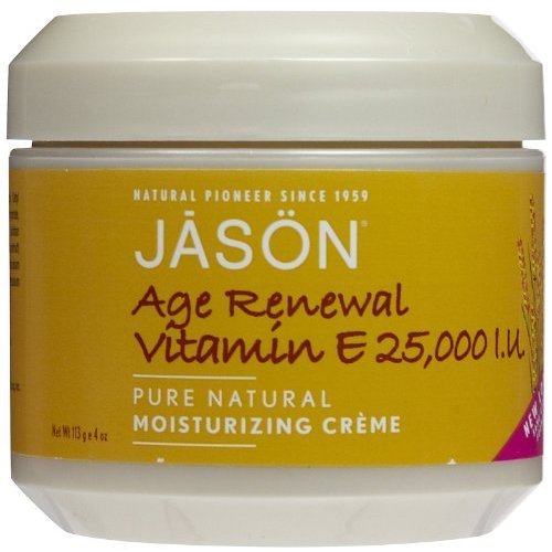 Jason Pure Natural Moisturizing Creme, Age Renewal Vitamin E 25,000 I.U., 4 Ounce by Jason