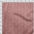 thumbnail image 4 of oneOone Velvet Dark Peach Fabric Paisley Craft Projects Decor Fabric Printed By The Yard 58 Inch Wide-10, 4 of 7
