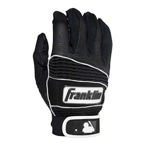 Franklin NEO CLASSIC II Batting Glove - Black/Black - Size XXL