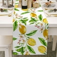 thumbnail image 2 of asddcavvf Petit Drapeau de Table Frais Printemps et Été Nappe en Lin Imprimé Fleurs 6, 2 of 6