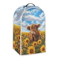thumbnail image 2 of HELLHERO There is only one dust cover Blender Covers with Thickened Polyester Mixer Blender Cover Highland Cow Sunflower, 2 of 6